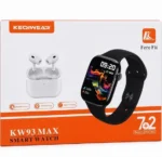 ساعت هوشمند اپل KW93 Max با ۷ بند و ایرپاد