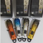 ماشین اصلاح حرفه‌ای LT-809 با تیغه استیل ضد زنگ و نمایشگر دیجیتال