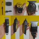 ماشین اصلاح حرفه‌ای LT-809 با تیغه استیل ضد زنگ و نمایشگر دیجیتال - تصویر 8